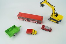 Siku Konvolut Spielzeugautos Modellautos Bagger Bus Anhänger Feuerwehr LKW ✅
