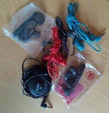 Ohrhörer, Stereoklinkenstecker, verschiedene Farben