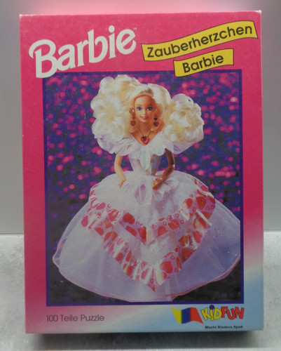 Barbie puzzle zauberherzchen - barbie,