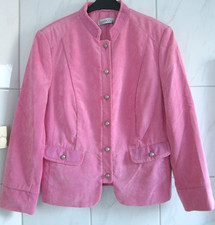 Jacke von GELCO Gr.44 rosa weicher Feinkord Herbst