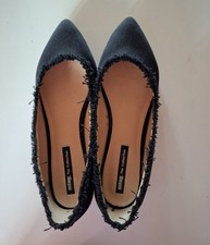 Damen Ballerinas Gr. 37 Liebhaber Sammler Lieblingsschuhe schwarz