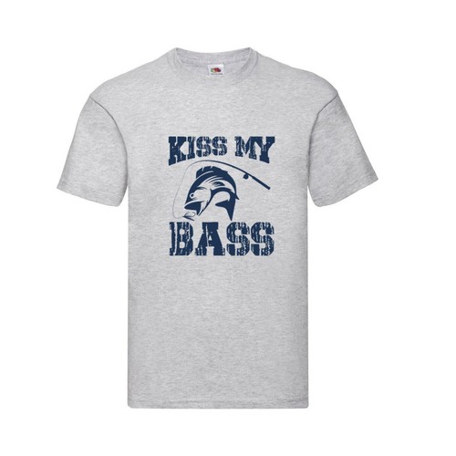 Angeln kiss bass - kiss, humor