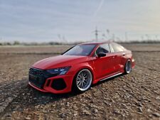 1:18 Audi RS3 Limo Tiefer Tuning mit 19 Zoll BBS Echt Alu Felgen