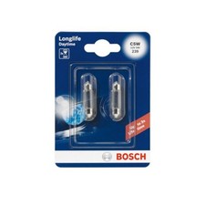 Glühlampe Sekundär BOSCH C5W Longlife Daytime 12V/5W, 2 Stück [G]
