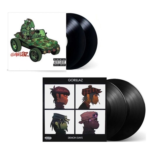 Gorillaz vinyl bundle - gorillaz,