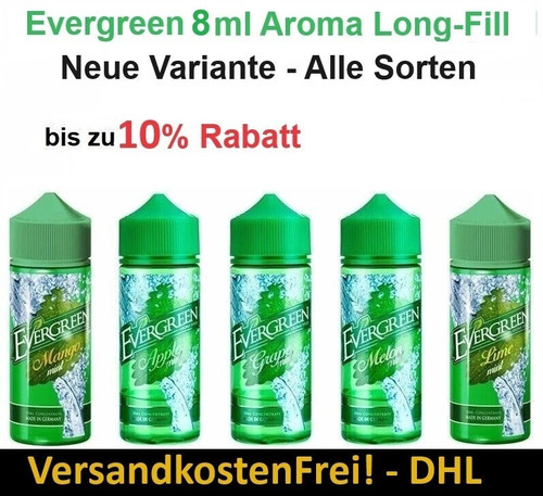 Evergreen 8ml aroma alle - ,