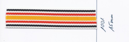 Ordensband china medaille 15mm - medaille,