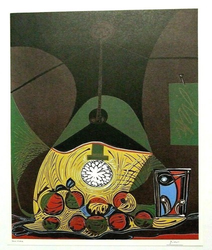 Picasso montiert vintage - vintage, repro