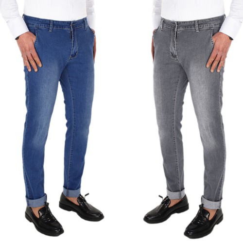 Herren jeans baumwolle blau - jeans,