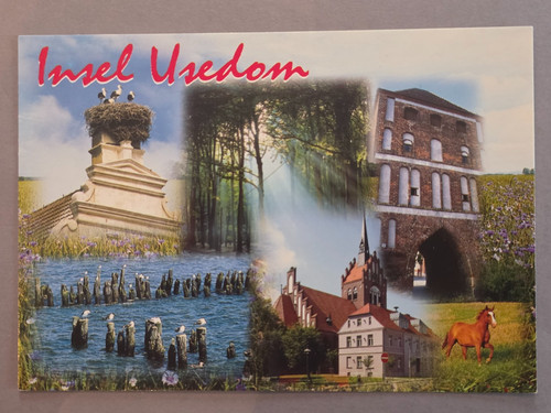 Ansichtskarte insel usedom - insel,