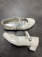 Kommunion Schuhe Mädchen Größe 33 Weiß Graceland  Hochzeit