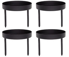 Kerzenhalter Metall schwarz