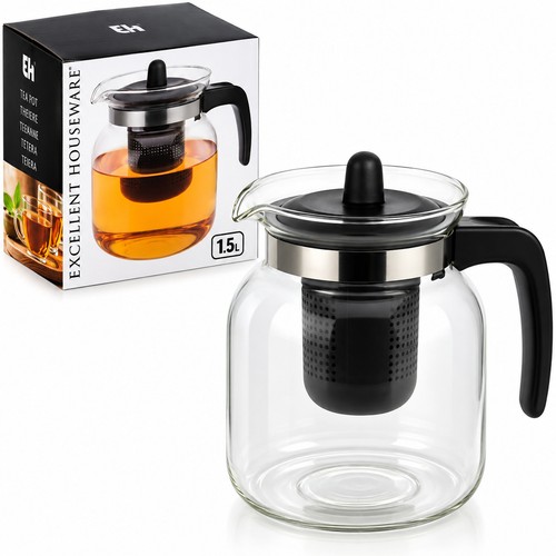 Teekanne glas glaskanne - 1,5l,