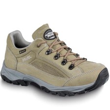 Meindl Atlanta Lady GTX Damen-Wanderschuhe Hiking-Schuhe Leder-Halbschuhe Beige