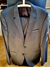 HUGO Boss Slim-Fit Anzug "Aeron2/Hamen2", Anthrazit, Größe 98