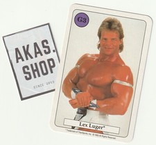 Lex Luger 1993 Catcher Quartett Card G3 Series 8 Amigo Spiele ULTRA RARE WWF