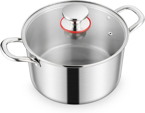 Homikit 20cm kochtopf lagen - 20cm, 3-lagen