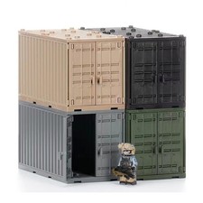 4er Set Schiffscontainer Cargo