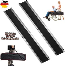 150 x 19cm Rollstuhlrampe Alu