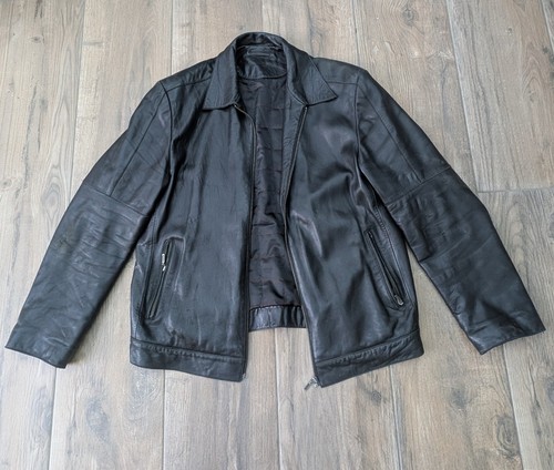 Blouson lederjacke schwarz - ​blouson,
