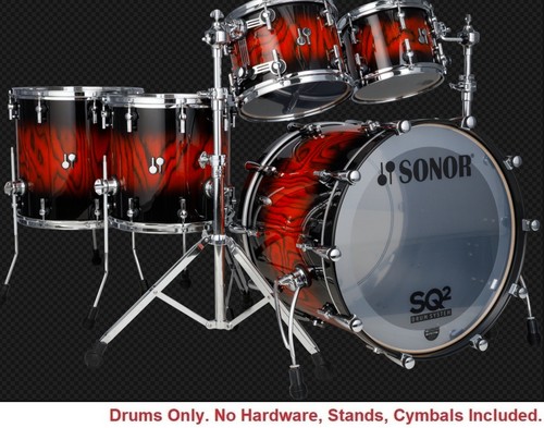 Sonor sq2 black burst - sq2, lacquer