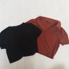 2 Shein Crop Top Bauchfrei