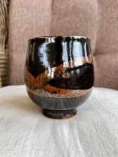 Horst Kerstan Studiokeramik Vase Kumme German Art Pottery Kandern