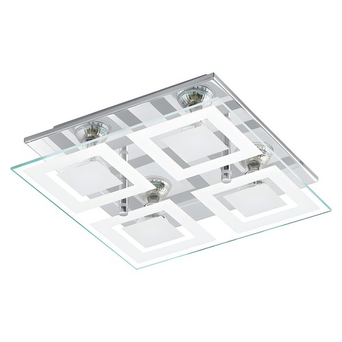 Moderne flammige led - moderne, 4-flammige