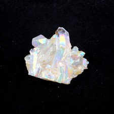 Aqua Aura Bergkristall Stufe