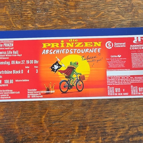 Die prinzen abschiedstournee - die,