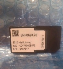 Daikin WLAN SD-Karte zur Verbindung einer Wärmepumpe BRP069A78