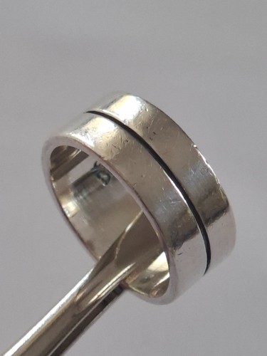 Vintage silber 925 ring - silber,