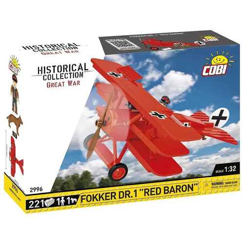 Cobi fokker red baron - red,