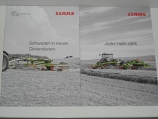 CLAAS LINER Mittelschwader, Schwader Prospekte von 08/2008 ( CLAAS 86 )