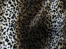 Leopard dunkel Tierfell