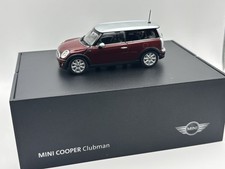 Minichamps '08 Mini Cooper Clubman R55 in Nightfire-Redmet. 1/43 OVP Werbemodell