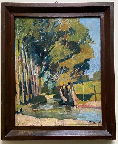 ölgemälde von bressy - von, (