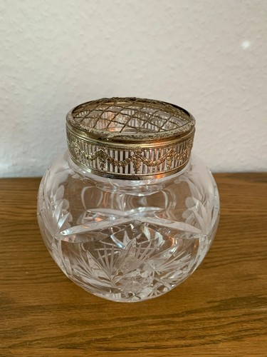Bleikristall rosenschale rose - rosenschale,