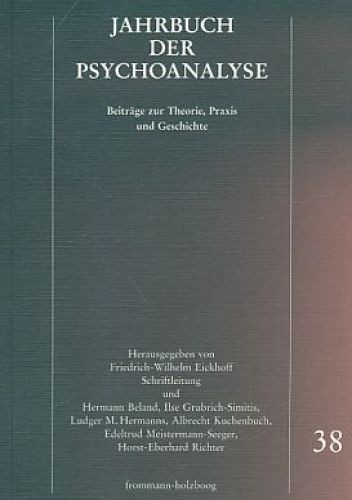 Jahrbuch der psychoanalyse - jahrbuch,