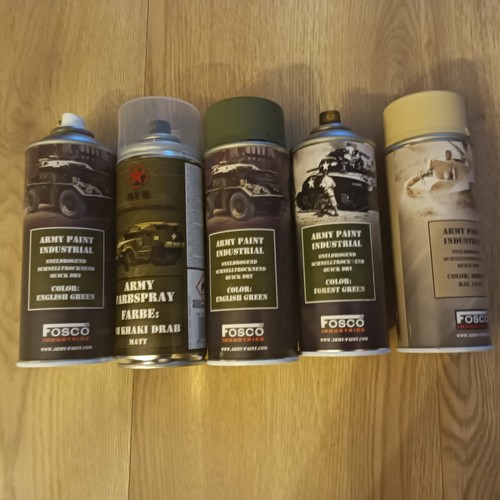 Konvolut 400ml army - 5, x