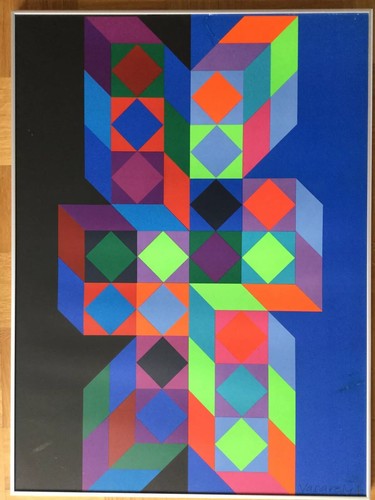 Victor vasarely serigrafie - victor,