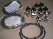 6 Flaschenverbinder + 3 Schläuche für Bartels Rieger  Pressluftatmer ( Set 1xy)