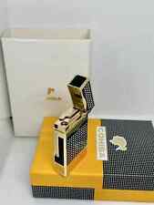 Cohiba Vintage Gasfeuerzeug Sammlerstück Erstaunlich vergoldet Old School In Box