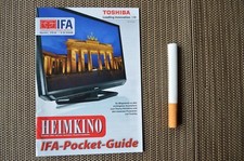 IFA POCKET GUIDE 2008, NEUESTE TOSHIBA REGZA TV ZF SERIE, XV 555, 556 SERIE, DV