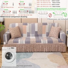 Romantischer Sofabezug mit