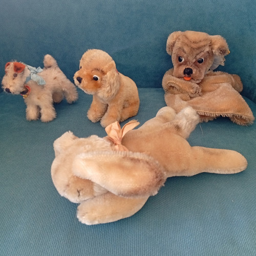 Steiff handpuppe hund - ,