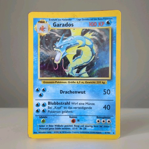Garados holo pokemon - pokemon, karte