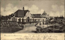 DÜSSELDORF 1902 Ausstellung Haupt-Wein-Restaurant und Haupt-Industrie-Halle