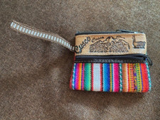 Kleingeldbörse Börse Geldbeutel Kleingeld Geldbörse bunt Peru Cusco Anden Inka