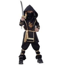 Faschingskostüm Kinder Dragon Ninja Gr. XL